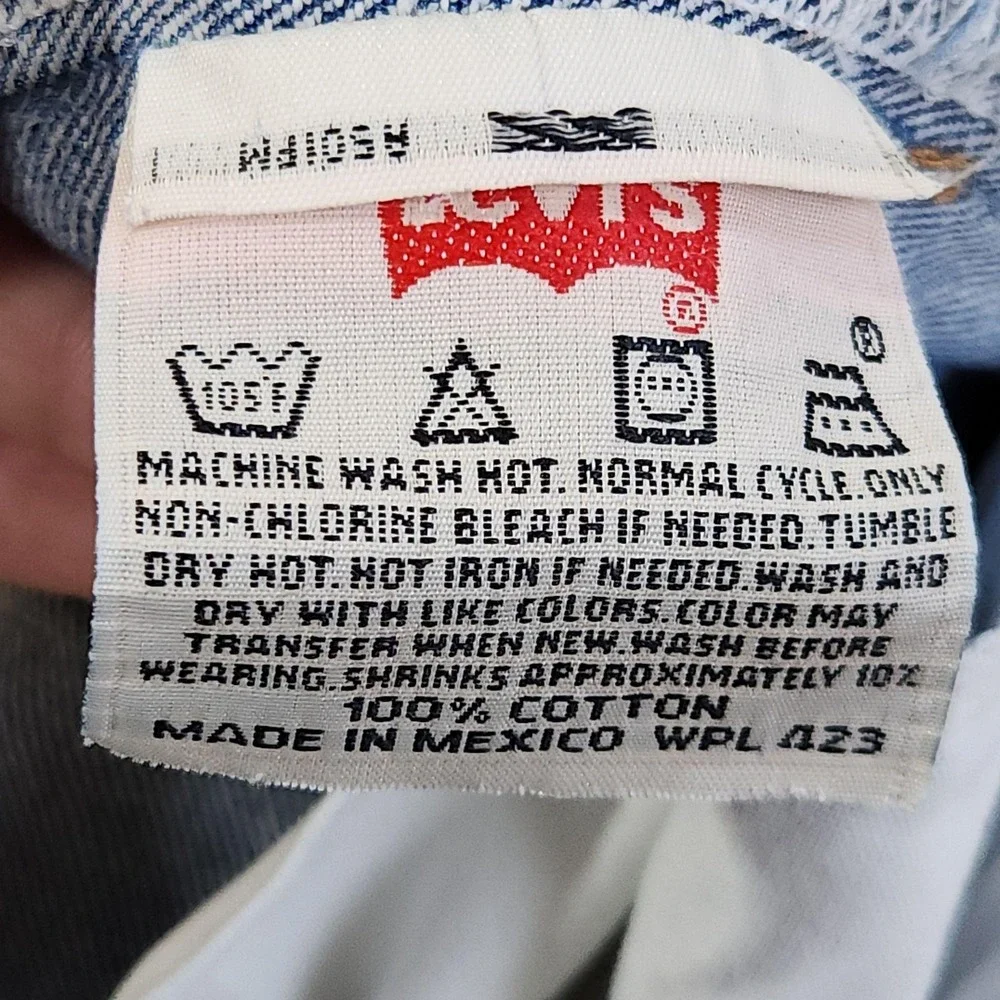 Vintage Y2K Levis 501xx Denim Shorts Mens 32 6